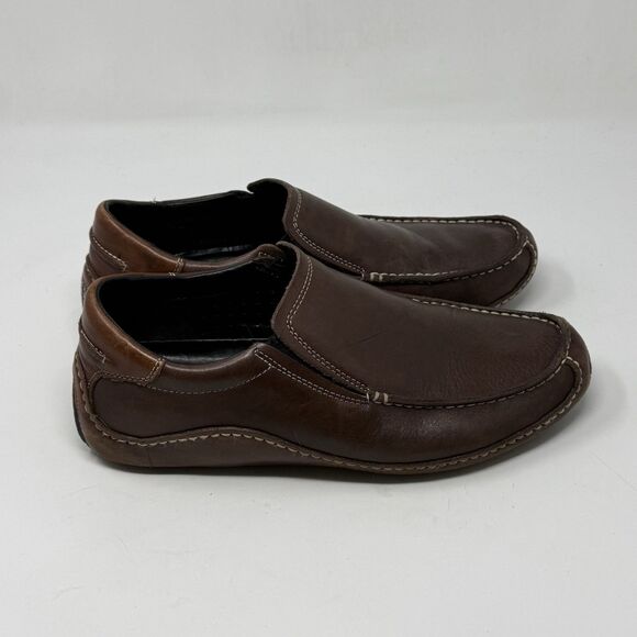 Cole Haan Tucker Venetian Loafers Mens 9.5 Brown Leather Slip On Driving Shoes main image 4